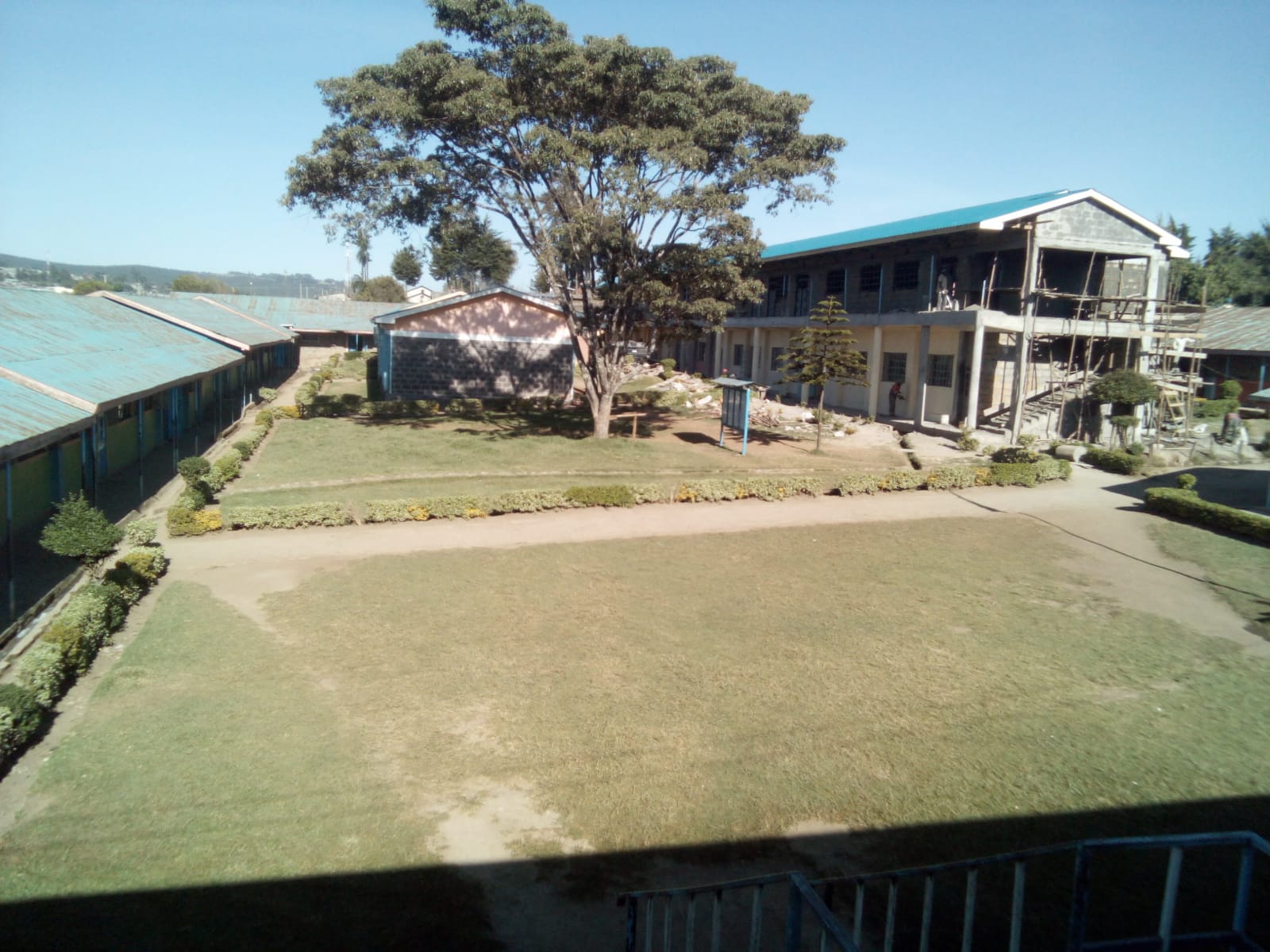 Njenga Karume Secondary School Preparing for the Future: The Completion of Our Science Comp